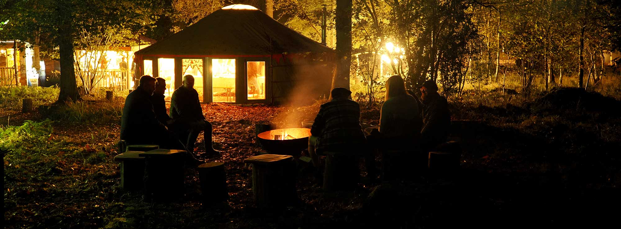 Barefoot and Bower Lakeside Yurts, glamping in May Hill, Forest of Dean, Gloucestershire, Mayhill camping and retreat