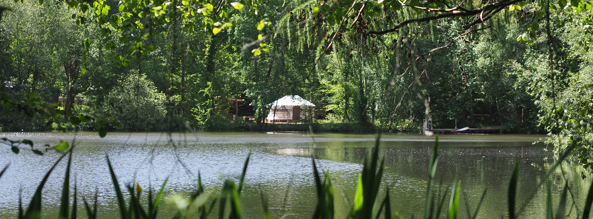 Barefoot and Bower Lakeside Yurts, glamping in May Hill, Forest of Dean, Gloucestershire, Mayhill camping and retreat